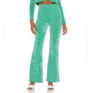 Frankie’s Bikinis Johnson Terry Sweatpants in Mistletoe